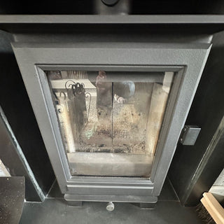 Clock Sudbury Compact Wood Burning Stove - 5kW (Grade C)