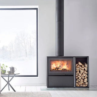 Contura 310 Wood Burning Stove - 7kW with flue