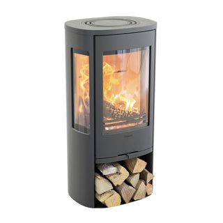 Contura 856 Style Wood Burning Stove Black - 5kW
