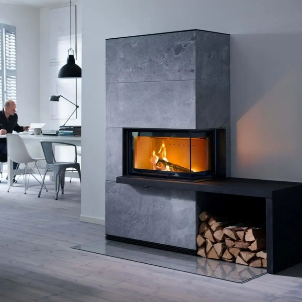 Contura i40 Insert (Right) Wood Burning Stove - 7kW | Calido