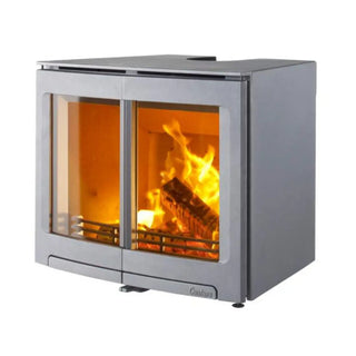 Contura i5 Insert Panorama Double Door Wood Burning Stove - 5kW