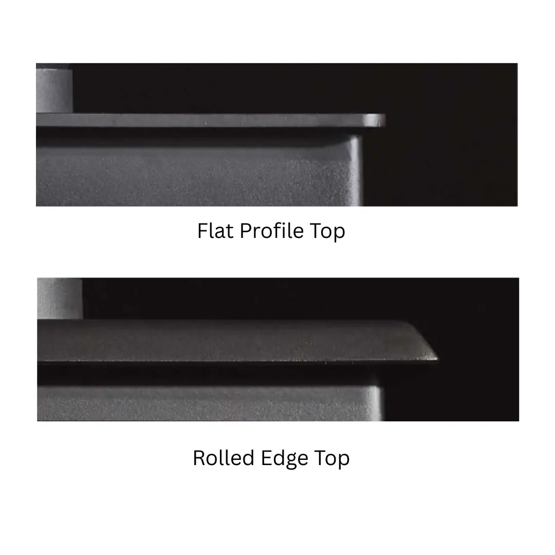 Dean Forge Rolled and Flat Stove Top Comparison
