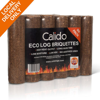 Calido Eco Log Briquettes Single Pack - Local Delivery