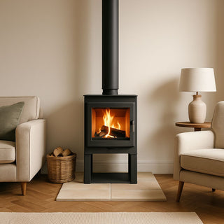 HETA Ambition 5H Logstore Wood Burning Stove - 4.9kW