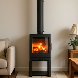 HETA Ambition 8H Logstore Wood Burning Stove - 6.5kW