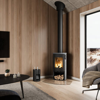 HETA Icon-Line Eclipse Wood Burning Stove - 4.9kW