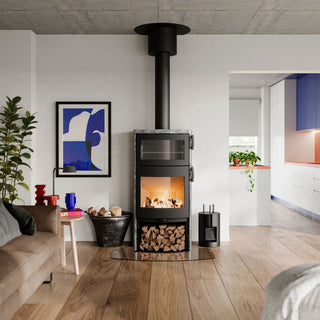 HETA Icon-Line Eclipse XL-B Wood Burning Stove - 7.1kW