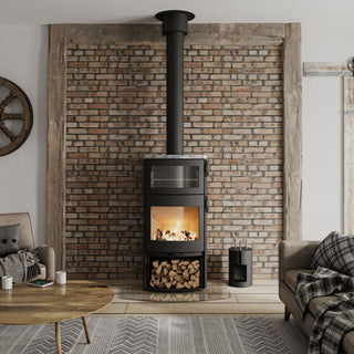 HETA Icon-Line Eclipse XL-B Wood Burning Stove - 7.1kW