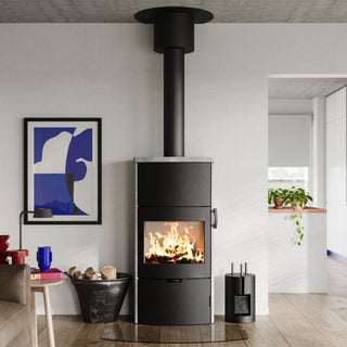 HETA Icon-Line Eclipse XL-S Wood Burning Stove - 7.1kW