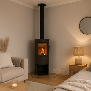 HETA Scan-Line 7B Logstore Multi Fuel Stove - 4.5 kW