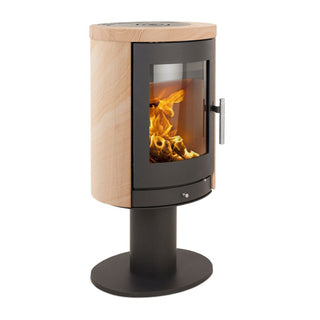 HETA Scan-Line 850 Pedestal Wood Burning Stove - 6.8 kW