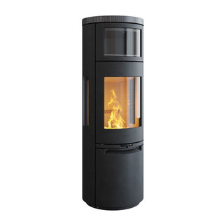 HETA Scan-Line 900B Side Glass Wood Burning Stove - 6.6 kW