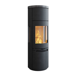 HETA Scan-Line 900S Therma Stone Side Glass Wood Burning Stove - 6.6 kW