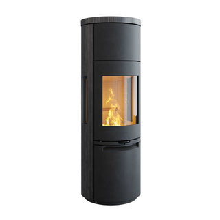 HETA Scan-Line 900S Therma Stone Side Glass Wood Burning Stove - 6.6 kW