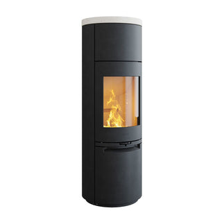 HETA Scan-Line 900S Therma Stone Wood Burning Stove - 6.8 kW