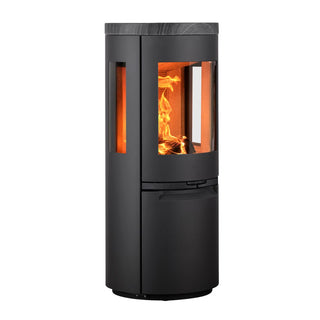 HETA Scan-Line 900 Side Glass Wood Burning Stove - 6.8 kW