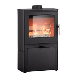 HETA Ambition 5H Logstore Wood Burning Stove - 4.9kW