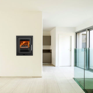HETA Inspire 40 Insert Flat Wall Multi Fuel Stove - 4kW