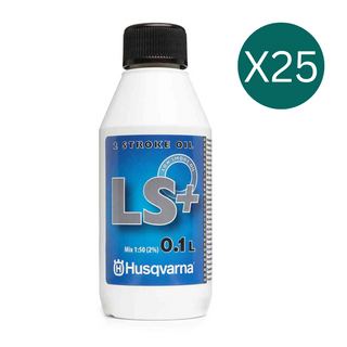 Husqvarna LS+ 2 Stroke Engine Oil - 100ml - 25 Pack