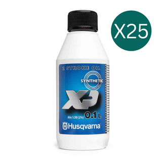 Husqvarna XP 2 Stroke Engine Oil - 100ml - 25 Pack
