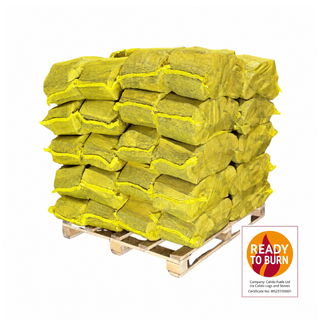 Kiln Dried Ash Logs - 40 Large Net Bags