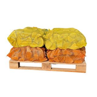 Kiln Dried Ash and Oak Logs - 12 Large Net Bags