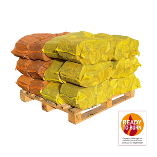 Kiln Dried Ash and Oak Logs - 24 Large Net Bags