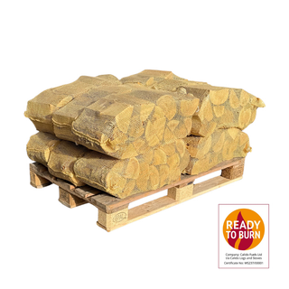 Kiln Dried Birch Logs - 12 Large Net Bags