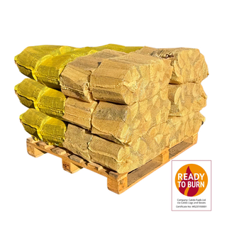 Kiln Dried Birch and Ash Logs - 24 Large Net Bags