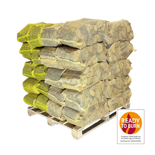 Kiln Dried Birch and Ash Logs - 40 Large Net Bags