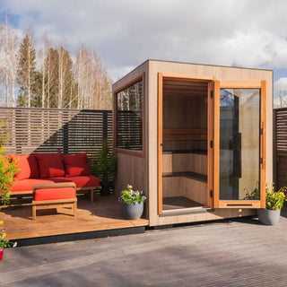 Kirami Finvision Zero Medium Sauna Internal View