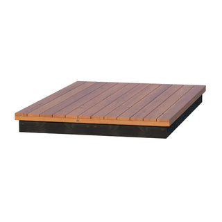 Kirami Finvision medium patio white cutout close up