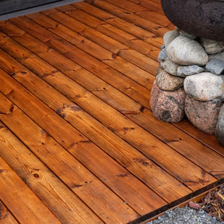 Kirami Finvision medium patio in use