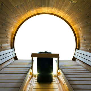 Kirami Harvia Kaski 220 View Barrel Sauna