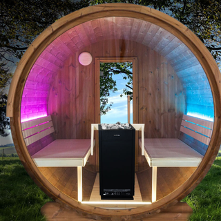 Kirami Harvia Kaski 220 View Barrel Sauna