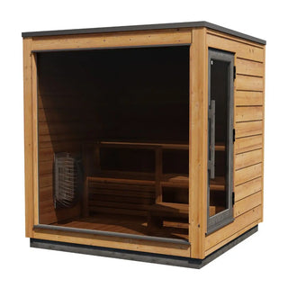 Kirami Finvision Sauna M Dawn Harvia Electric Heater door right
