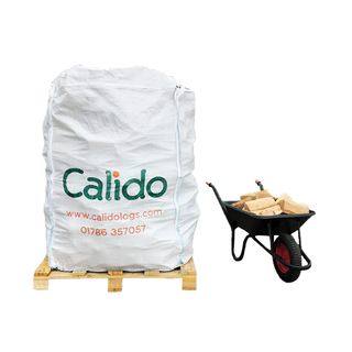 XL Bulk Bag of Kiln Dried Logs - Ash