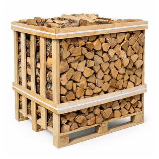 Kiln Dried Birch Firewood Crate