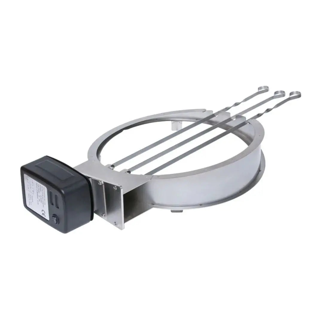 Monolith ICON / JUNIOR Kamado Grill Rotisserie on white background