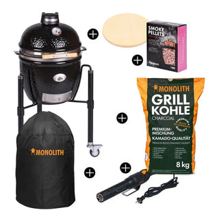 Monolith JUNIOR 2.0 Kamado BBQ Grill Starter Set