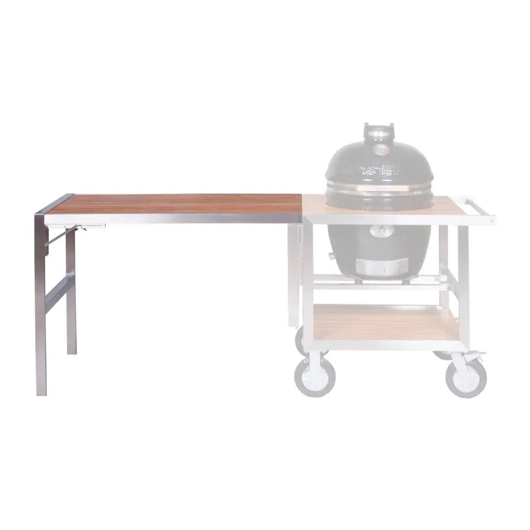 Monolith Kamado Grill .55 .66 Buggy Extension Table on white background