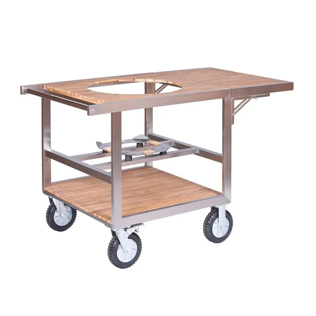 Monolith Kamado Grill BuggyTrolley.55 .66 on white background
