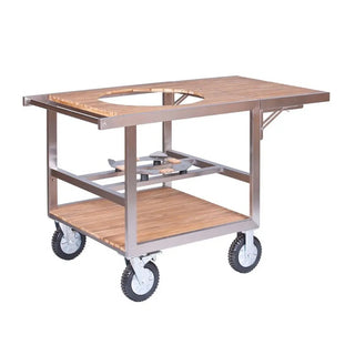 Monolith Kamado Grill BuggyTrolley.55 .66 on white background