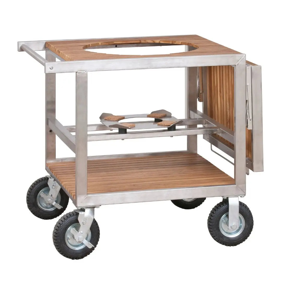 Monolith Kamado Grill BuggyTrolley .55 .66 on white background
