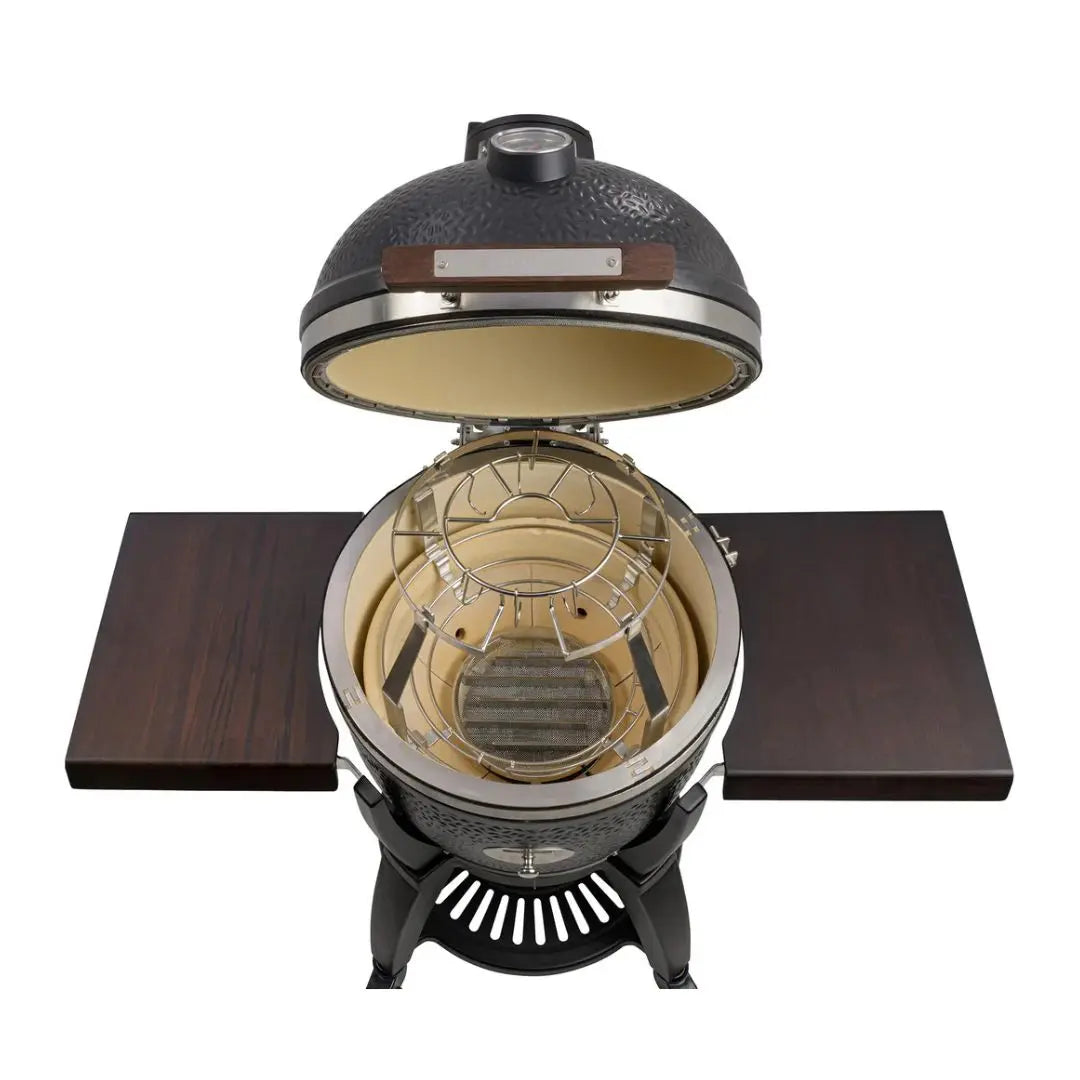 Monolith Kamado Grill Cold Smoke Set on white background