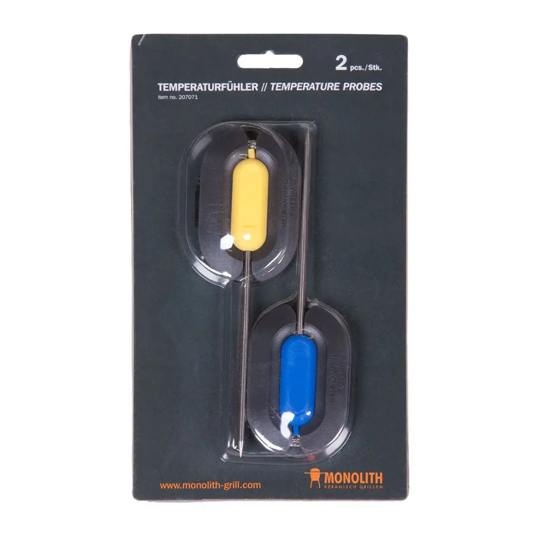 Monolith Kamado Grill Thermo-lith Probes on white background