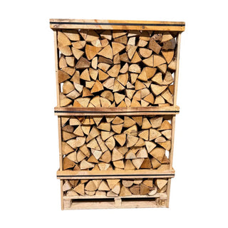 Jumbo Kiln Dried Ash Firewood Crate