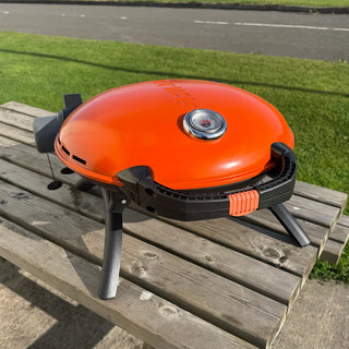 O-Grill 600 Orange Portable Gas Grill BBQ - Grade B Clearance