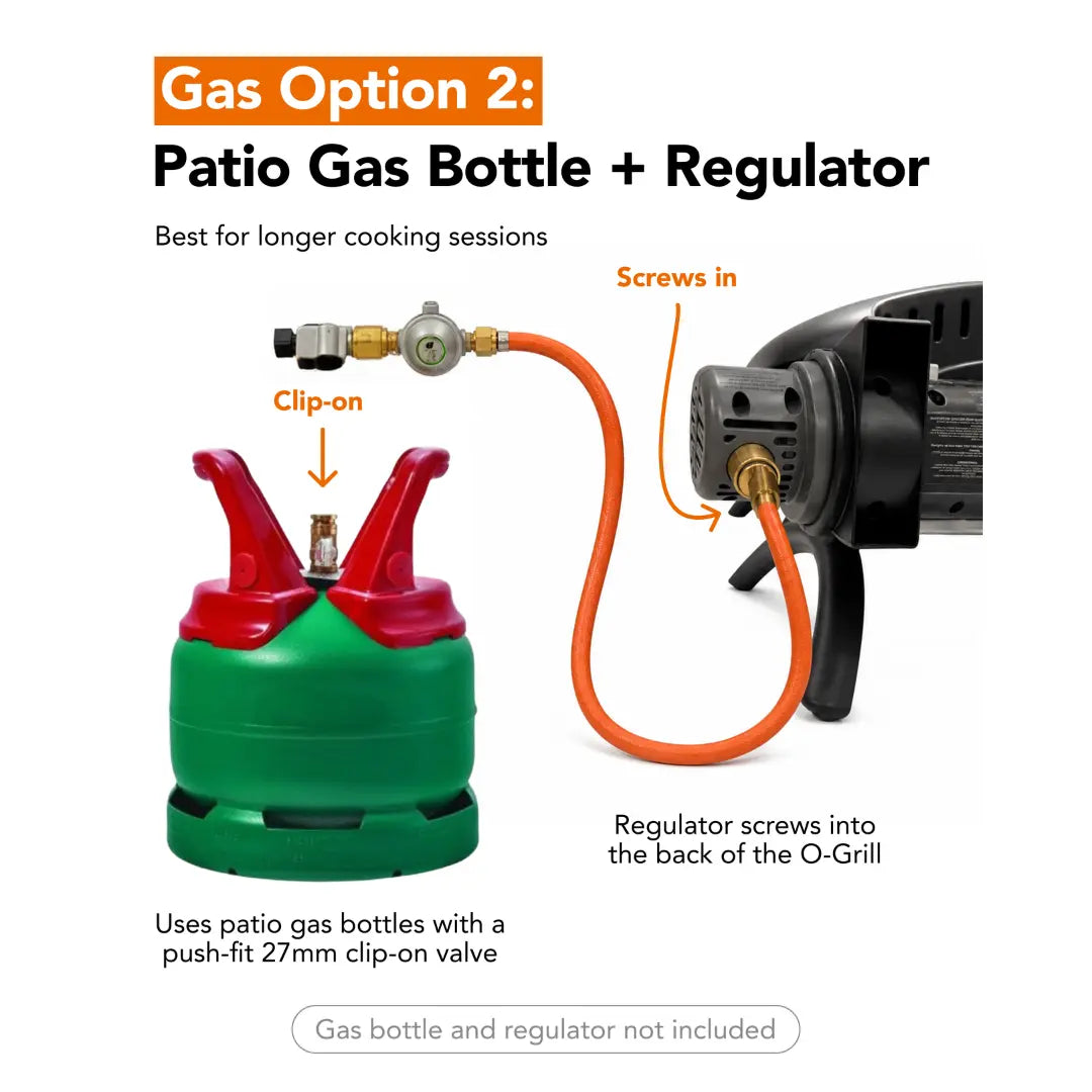 O-Grill Gas Option 2 - Patio Gas Bottle