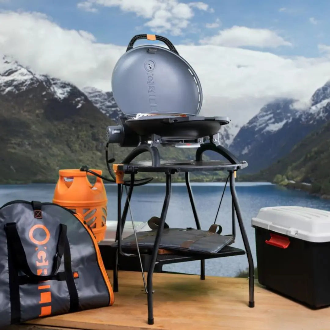 Black O-Grill 500 set up